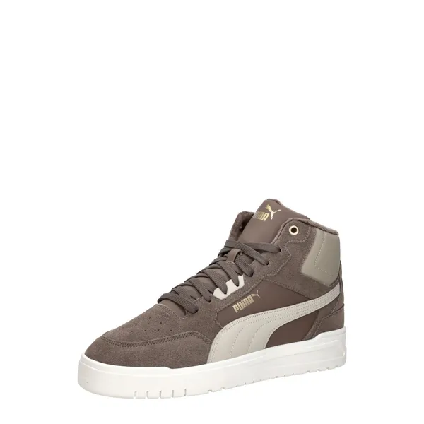 Puma Shuffle Downtown Mid WTR Flat Bronze-Desert Dust-Gold, foto 2 van 4