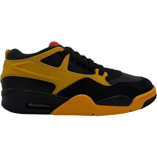Air Jordan 4 Zwart/Geel, foto 2 van 2