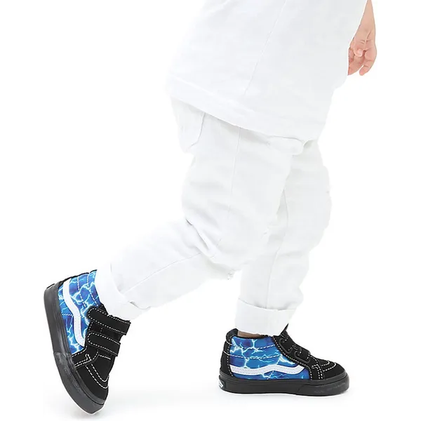 Vans Sk8-mid Blauw en zwart