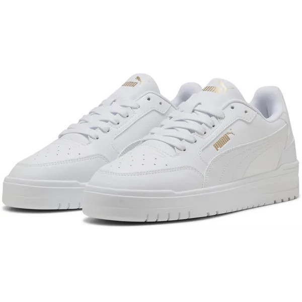 PUMA Shuffle Downtown PUMA White-PUMA White-PUMA Gold