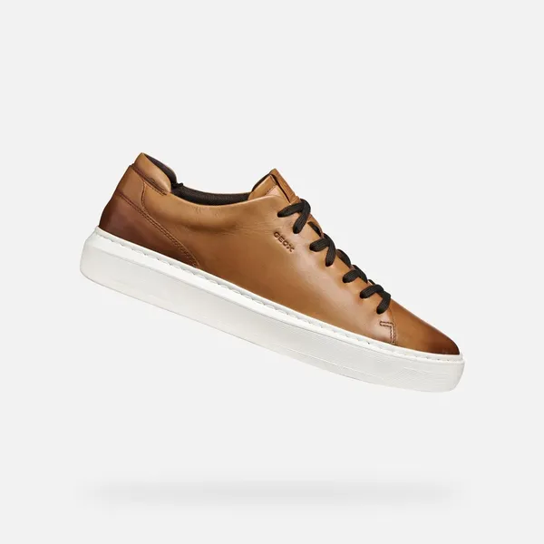 GEOX DEIVEN HEREN Sneakers - LICHTBRUIN Lichtbruin