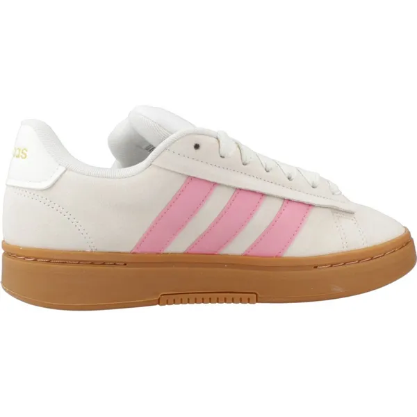adidas Grand Court Alpha Off White / Bliss Pink / Gold Met