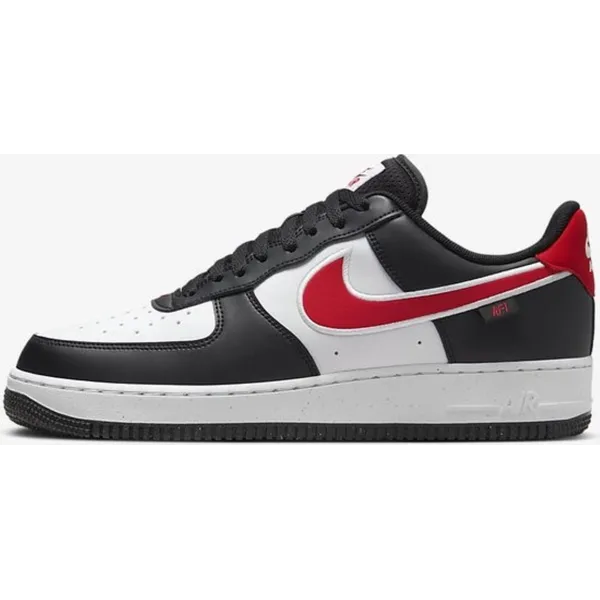 Nike Air force 1 Zwart/ Rood / Wit