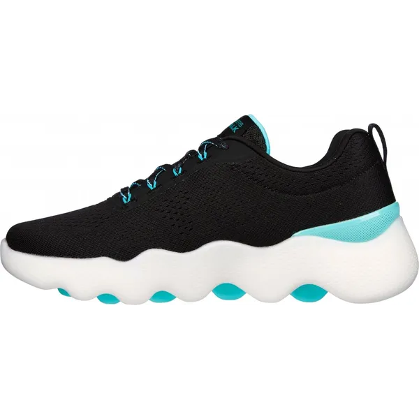 Skechers GO WALK MASSAGE FIT Black Turqoise