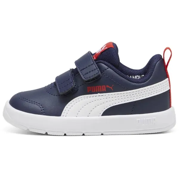 PUMA Courtflex V3 V Navy / White / Red