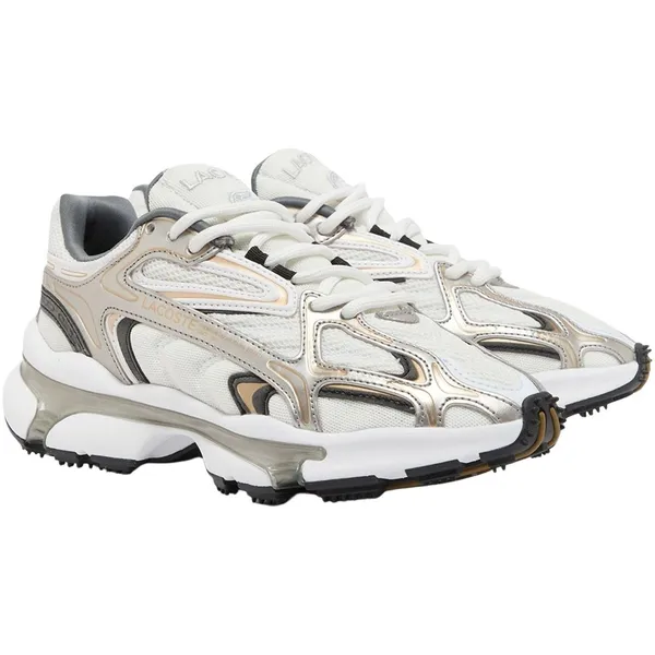 Lacoste L003 2K24 wit - grijs - zilver