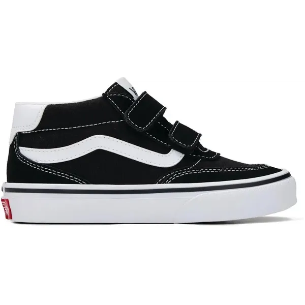 Vans brooklyn mid v in de kleur zwart. Zwart