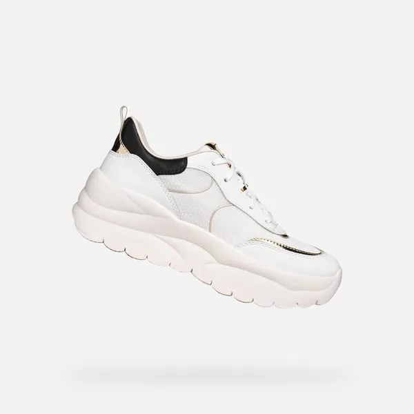 GEOX XTORS Wit/Lichtgoud