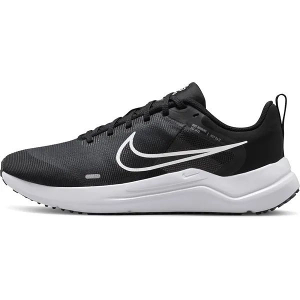 Nike Downshifter 12 BLACK/WHITE-SMOKE GREY-PURE PLATINUM-GREY FOG