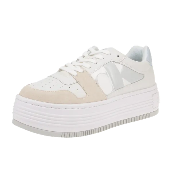 Calvin Klein Bold Platf Low Damestrainers 0LB-B.White-C.White Wit, vergelijk prijzen bij 1 winkel