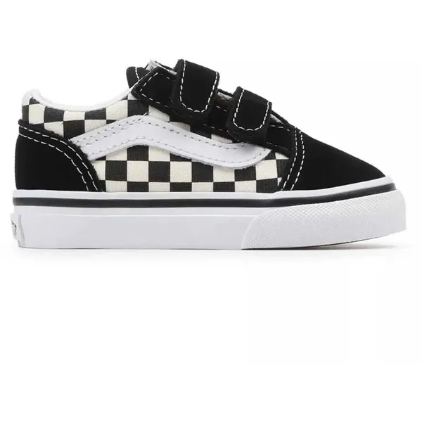 Vans Old Skool V Primary Check / Black / White