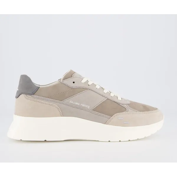 Filling Pieces Heren Jet Runner Beige Beige