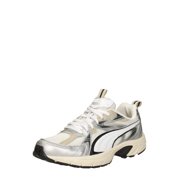 Puma Milenio Tech Suede Warm White-White-Silver, foto 2 van 4