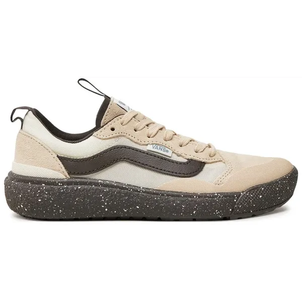 Vans LeatherSneakerswithRubberSoleandRoundToe - Brown Sneakers Brown