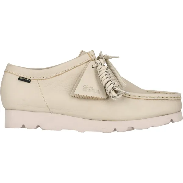 Clarks Schnürschuhe Wallebee beige