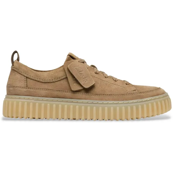 Clarks Torhill Lace bruin leren schoenen Bruin