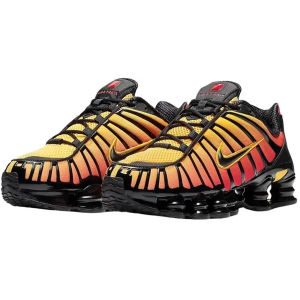 Nike Shox TL Zwart rood geel
