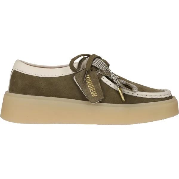 Clarks Schnürschuhe Torview olijf