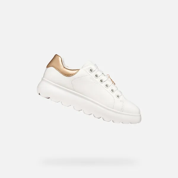 GEOX PuffyPop Wit/Lichtroze