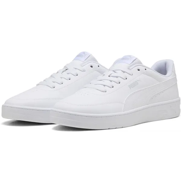 PUMA Court Classic Clean Puma White-Cool Light Gray