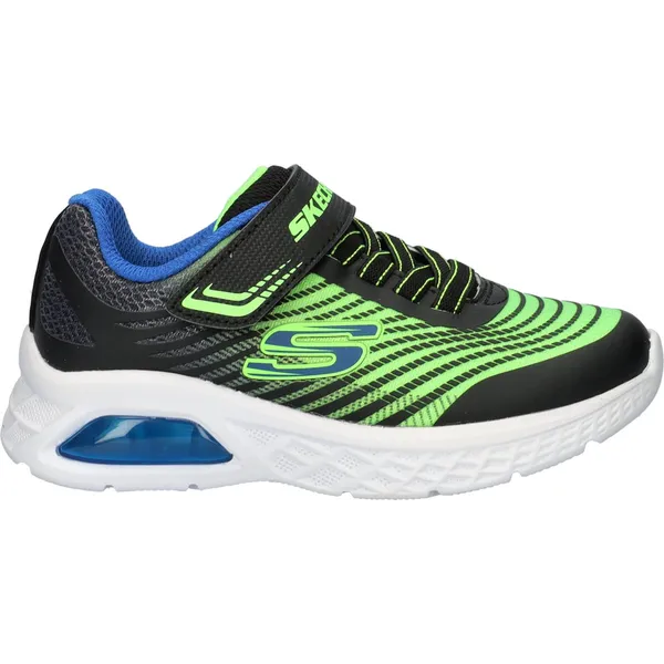Skechers Microspec Max II zwart - limegroen - blauw
