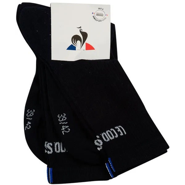 Le Coq Sportif Le Coq Sportif Essentials X2 N°1 Crewsokken Zwart EU Man