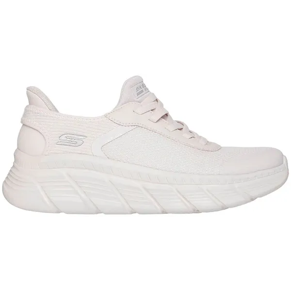 Skechers Bobs B Flex Hi Linear Force White Mesh