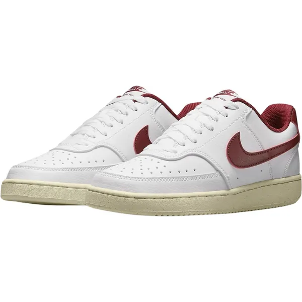 Nike Court Vision wit - rood
