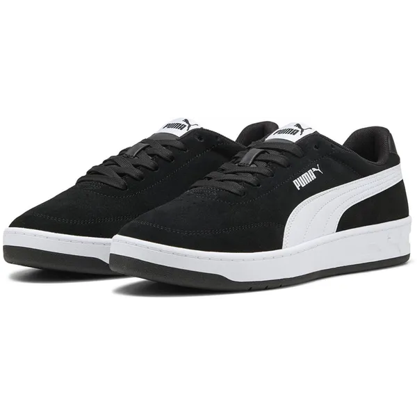 PUMA Court Classic Clean Sd Schoenen Zwart EU 38 1/2 Man PUMA Black / PUMA White