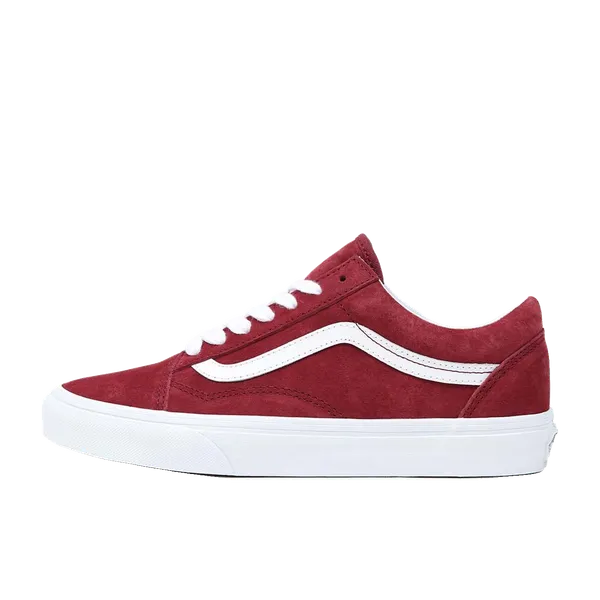 Vans VN0A5JMITWP1 UA Old Skool Pig Suede Q3 Rood, vergelijk prijzen bij 1 winkel