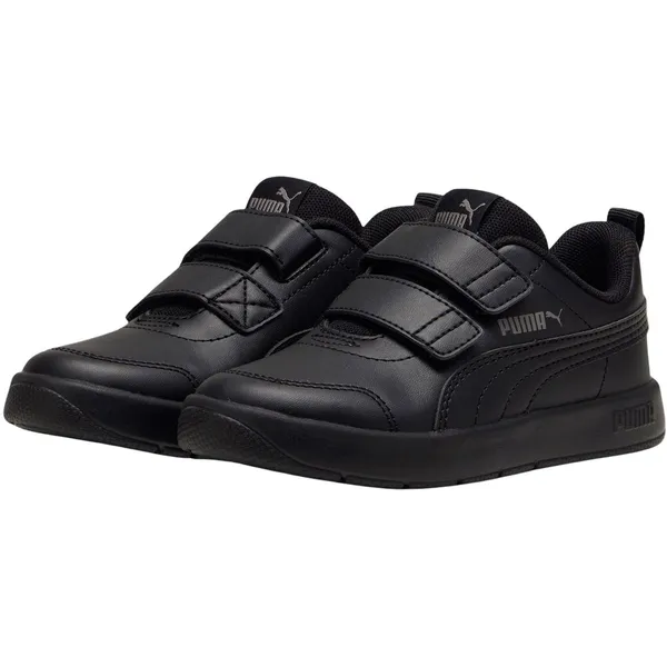 Puma Courtflex V3 V Zwart Kids, foto 2 van 2