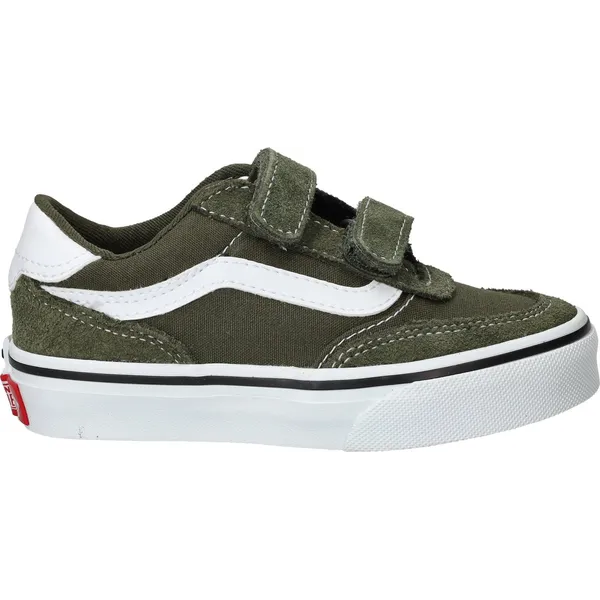 Vans Brooklyn LS olijfgroen - wit