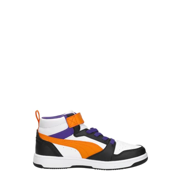 Puma Rebound V6 Mid AC+ PS White-Orange Glo-Black, foto 4 van 4