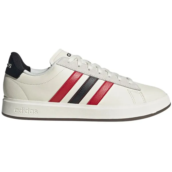 adidas Grand Court 2.0 Schoenen Beige EU Man Off White / Better Scarlet / Core Black