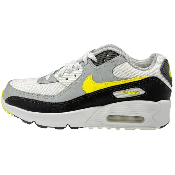 Nike Air Max 90 Mesh (GS) - Maat 38 - Sneaker Off White/ Sonic Yellow