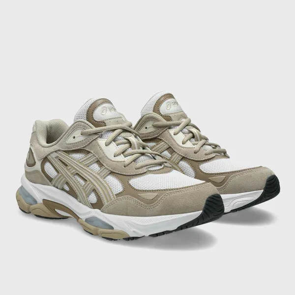 ASICS GEL-NYC 2.0 White Feather Grey Wit/Grijs, foto 2 van 3
