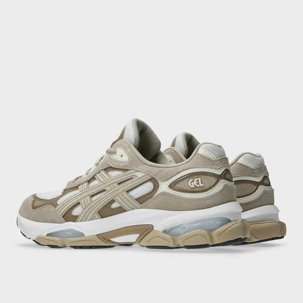 ASICS GEL-NYC 2.0 White Feather Grey Wit/Grijs, foto 3 van 3