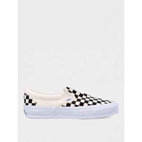 Vans Classic SlipOn Platform - Black White