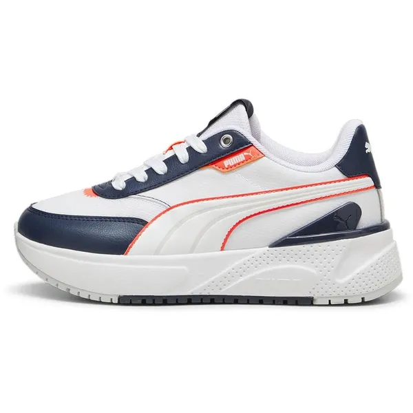 PUMA R78 Disrupt Lt White / Club Navy / Glacial Gray