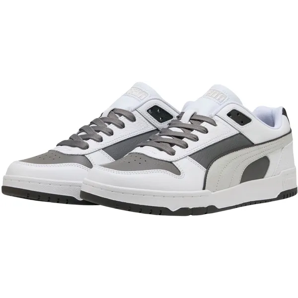 PUMA RBD Game Low wit - donkergrijs - lichtgrijs