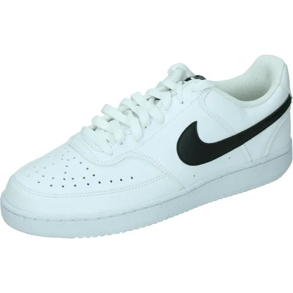 Nike Court Vision Low wit - zwart