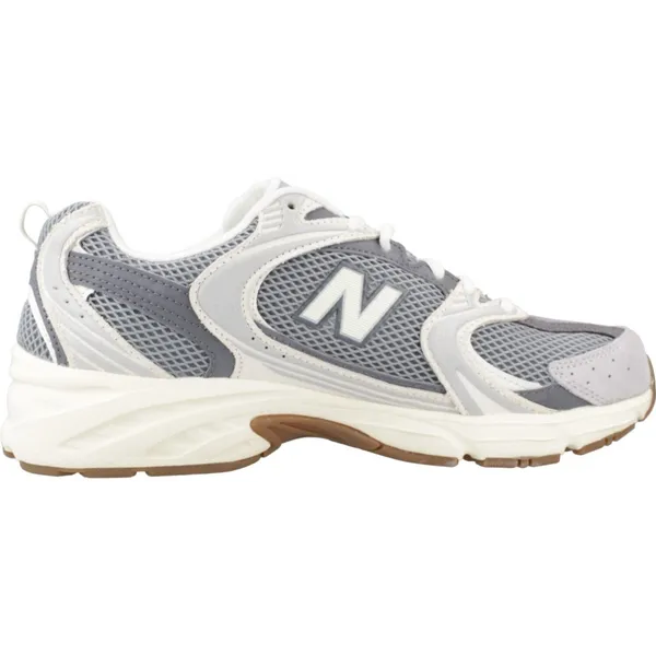 New Balance Unisex Sneakers - RAINCLOUD White Gray Navy