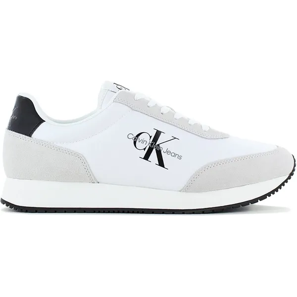 Calvin Klein RETRO RUNNER LOW LACEUP SU YM0YM00746-YAF White — vergelijk prijzen bij 1 winkel