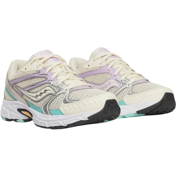 Saucony Ride Millennium off white - zilver - blauw - lila