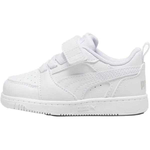PUMA Rebound V6 Lo Ac+ Schoenen Wit EU Jongens,Meisjes White / Cool Light Gray