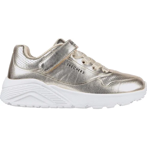 Skechers Uno Lite - Chrome Steps Goud