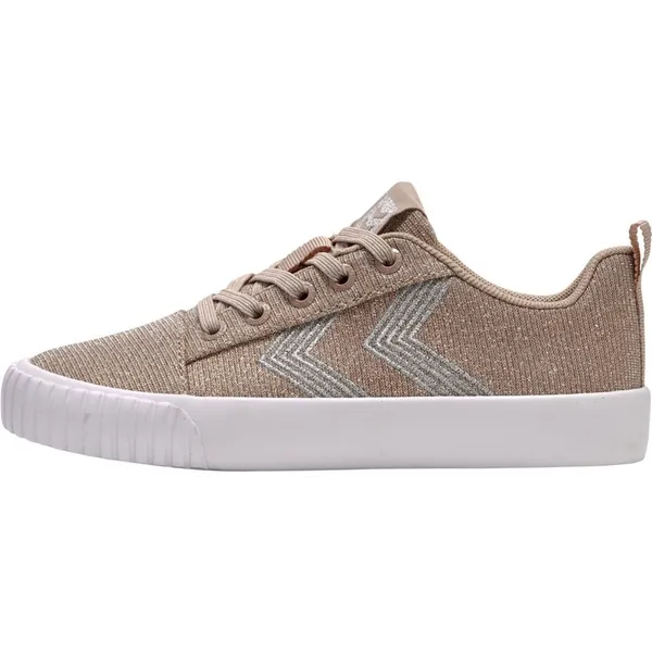 hummel Kinder Sneaker Base Court Point Glitter Jr Rosa