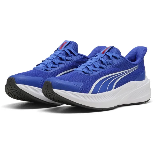 PUMA Dasher Lite SLIPTECH Jr Royal Sapphire-For All Time Red-PUMA White