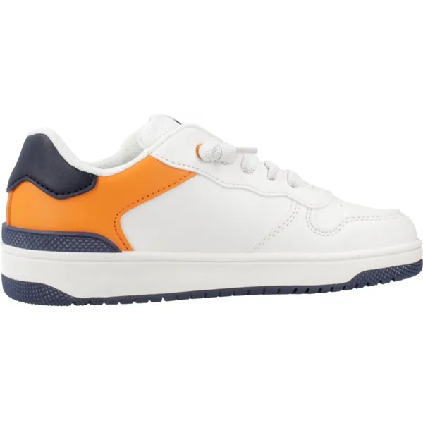 GEOX Sneakers White / Light Orange