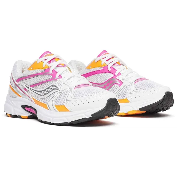 Saucony Sneakers wit - roze - oranje